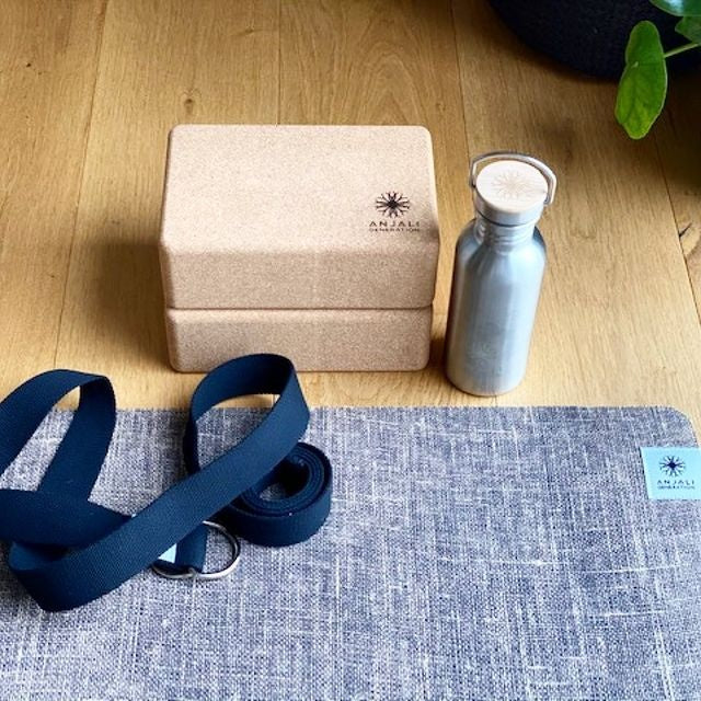 Eco Friendly Personalised Fitness Exercise Cheap Cork Yoga Block Set
